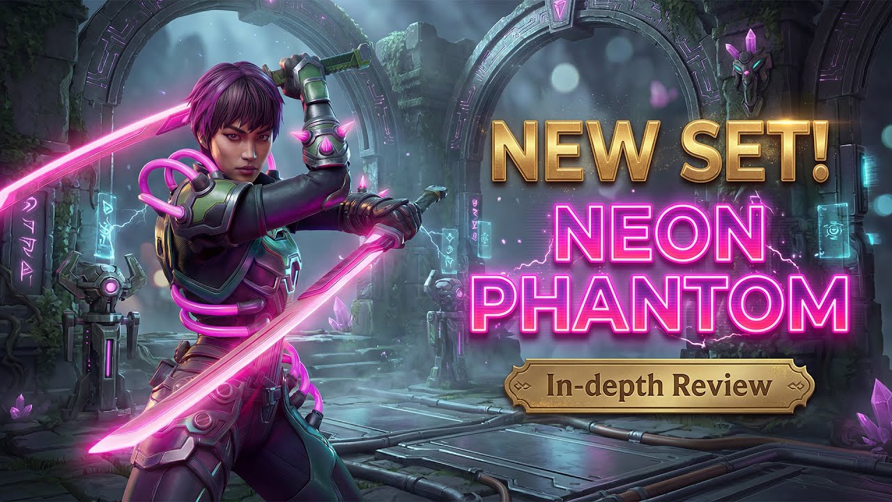 Новый набор, новое оружие! 🤯 Обзор NEON PHANTOM! 🔥 Shadow Fight 3