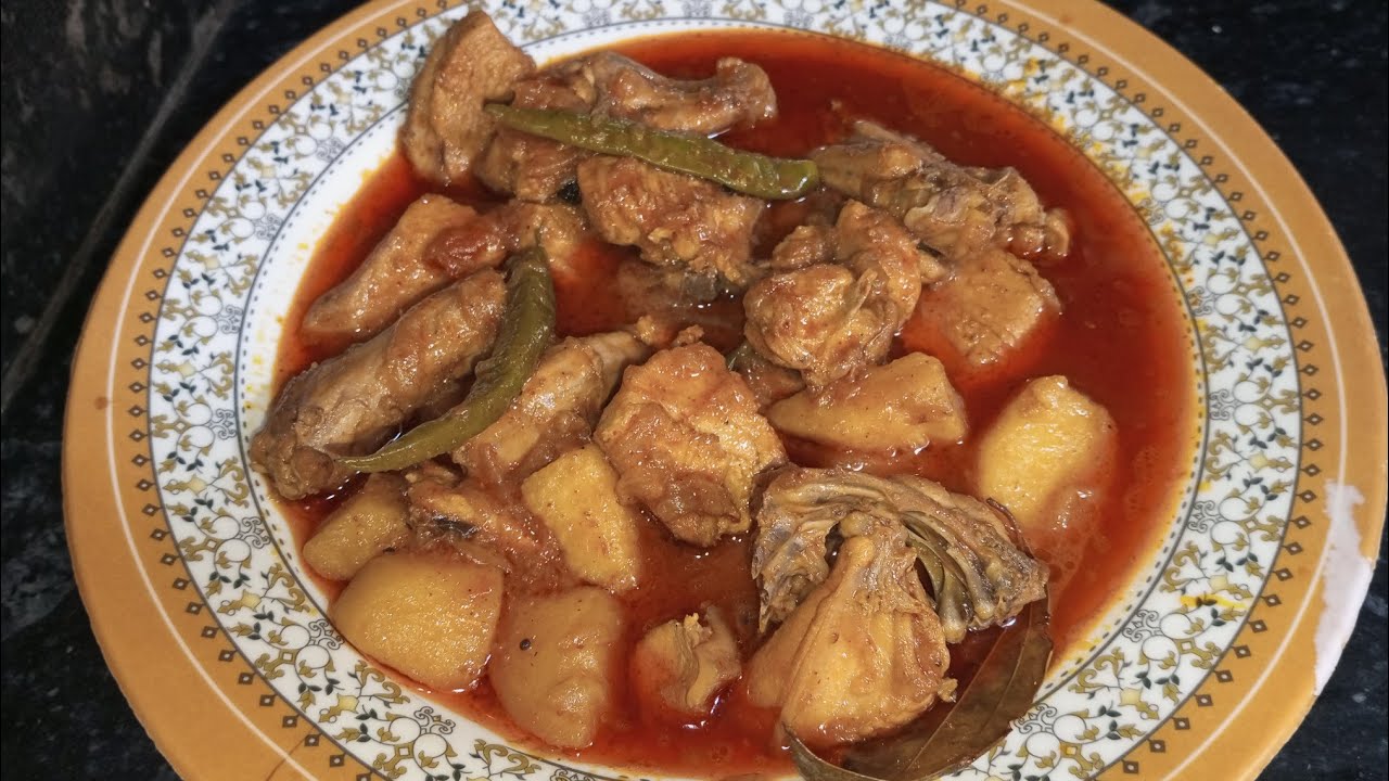 #kurmi Jaise chicken aalu ki recipe