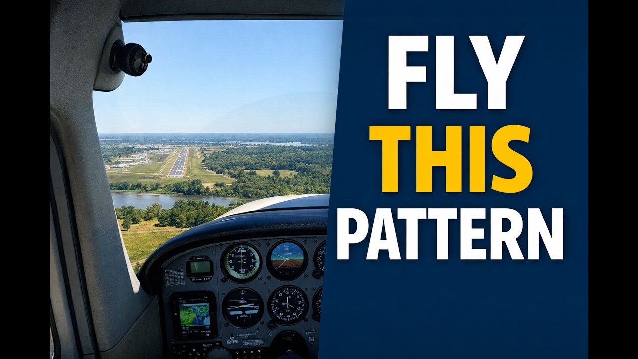 How to Fly a Proper Traffic Pattern (Beginner Friendly)