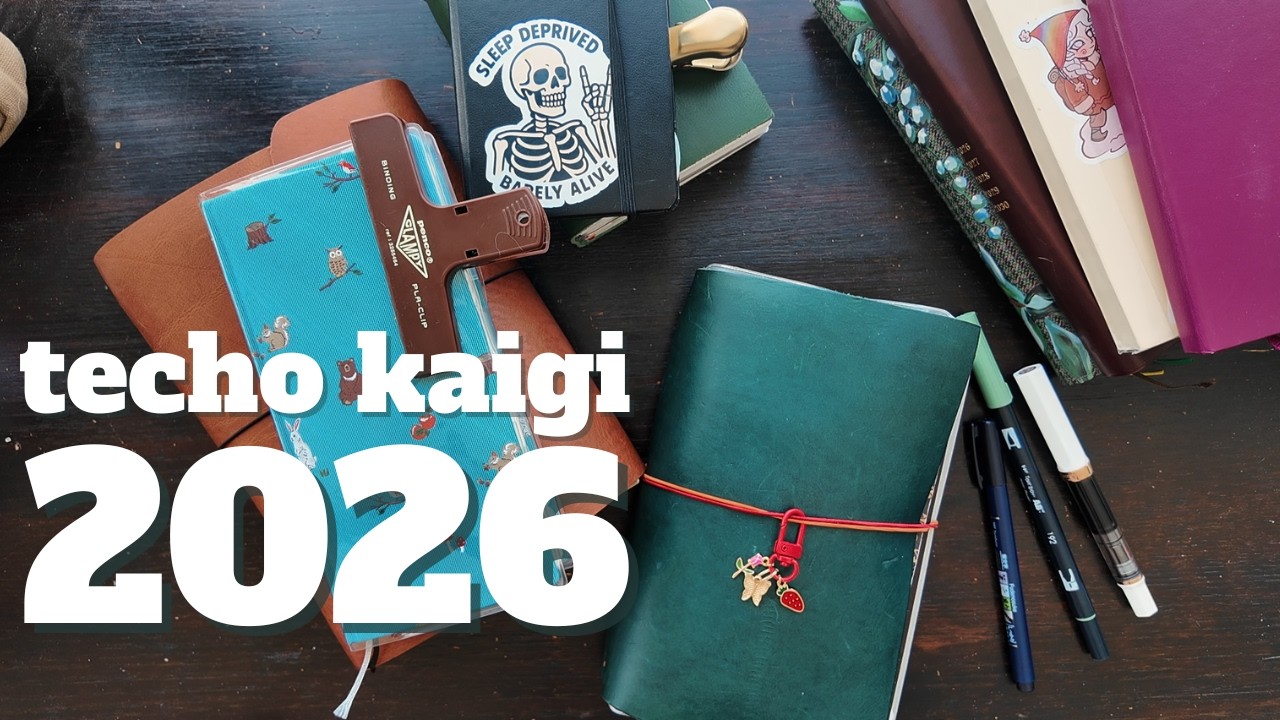 My 2026 Planners and Journals 📚 Techo Kaigi