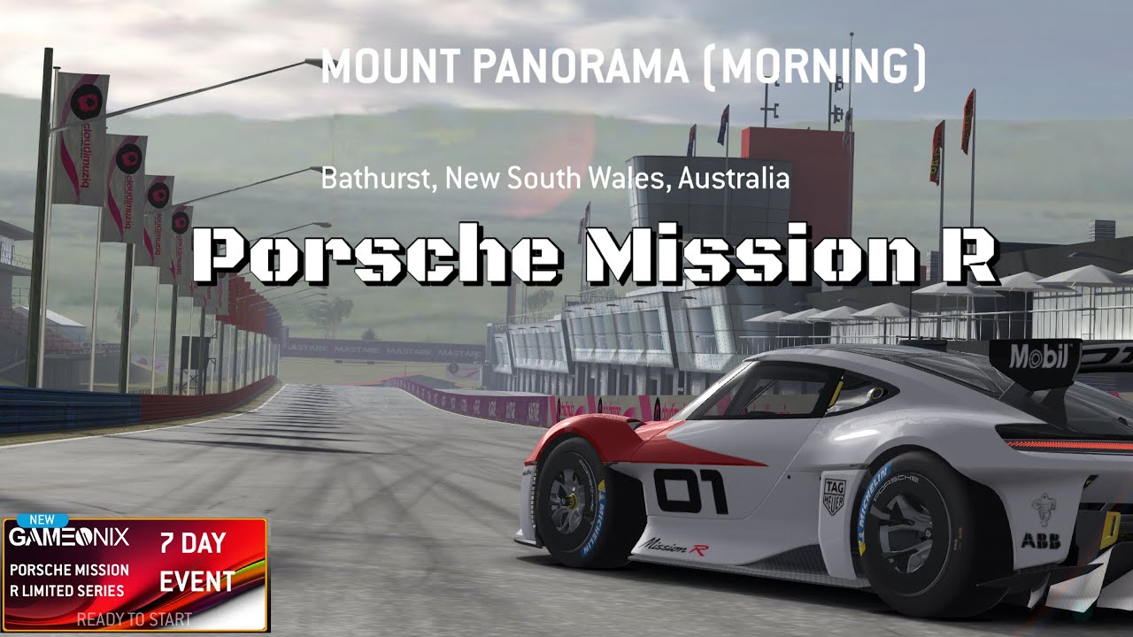 Porsche Mission R (View Cockpit) Mount Panorama - Real Racing 3
