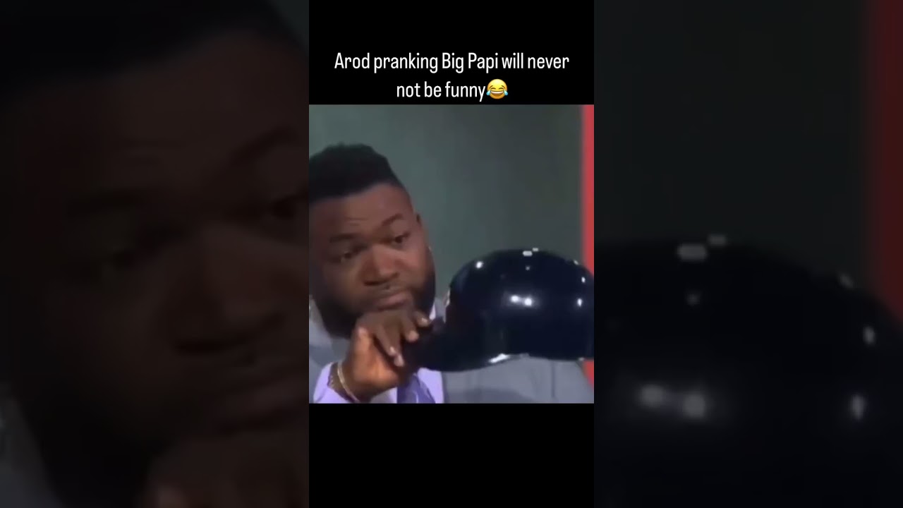 Arod pranking Big Papi! ⚾️😂 #justbaseball #baseball #shorts #redsox #mlb #homerun #yankees