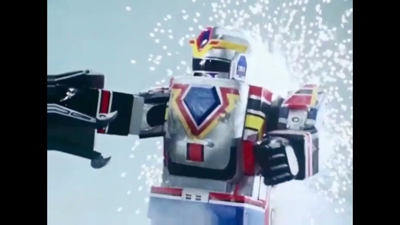 Deadly Robots Battle! Galactic MegaRobot Big Garoan Fight Super FiveRobo Part 2.