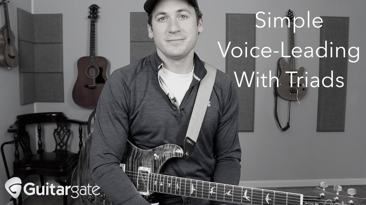 Simple 145 Voice Leading With Triads