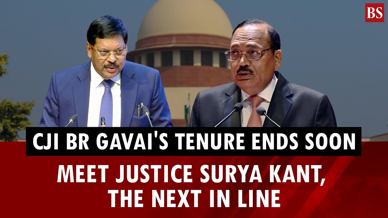 CJI BR Gavai's tenure ends soon: Meet Justice Surya Kant the next in line | Supreme court