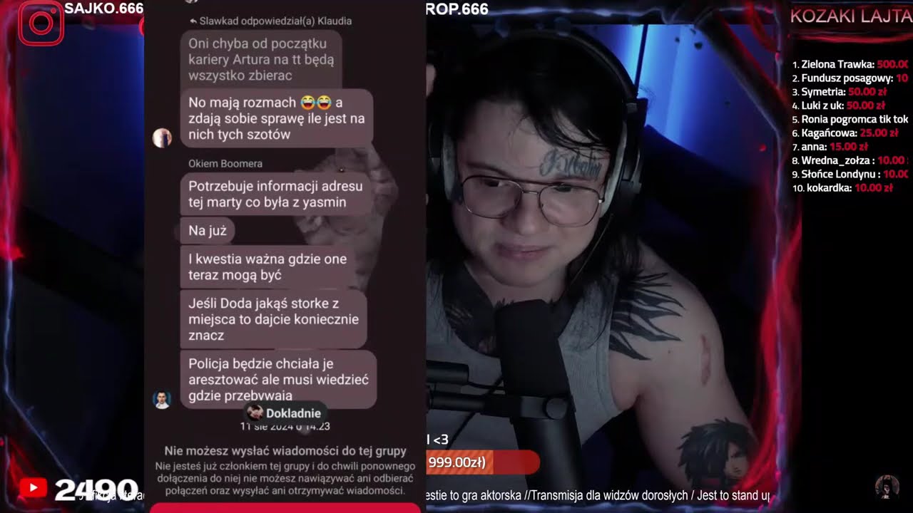 Live Sajko o Boomerze