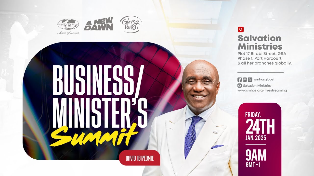 Day 5 | Glory Reign 2025 (A New Dawn) | Business/Minister's Summit | Friday, 24th January 2025