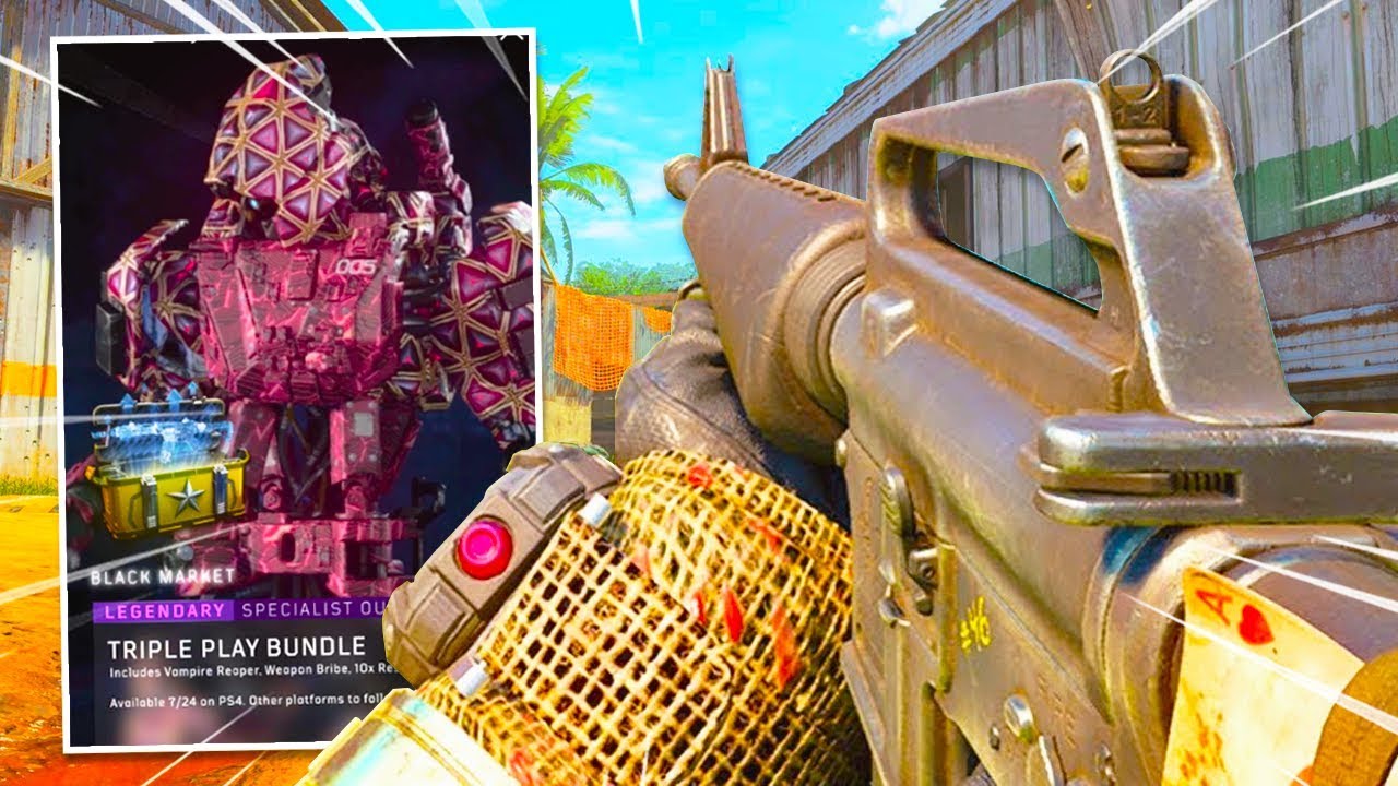 NEW Black Ops 4 TRIPLE PLAY BUNDLE Update.. (COD BO4)