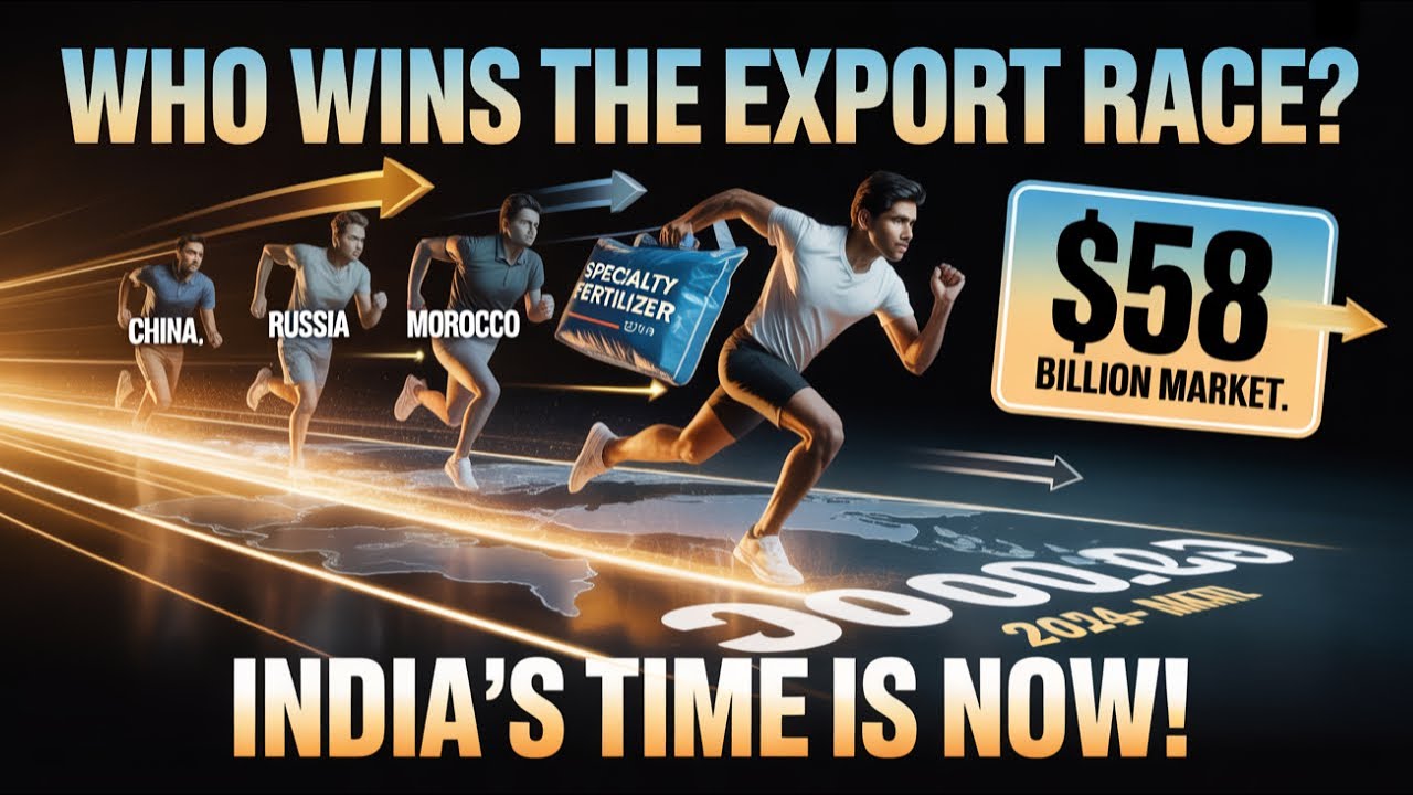 English: How India Can Dominate the $58 Billion Specialty Fertilizer Export Market 24–2030 Strategy