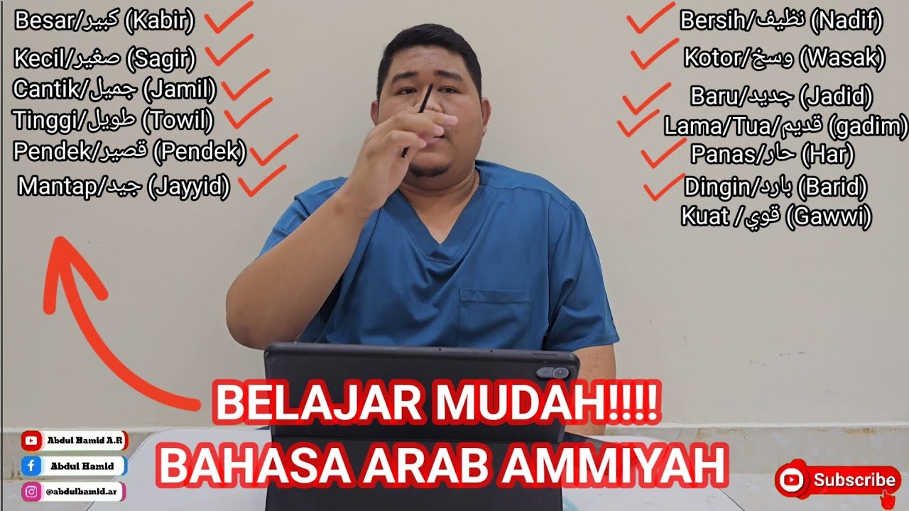 PERCAKAPAN BAHASA ARAB SEHARI-HARI DAN ARTINYA Cara mudah dan cepat belajar bahasa Arab part 3