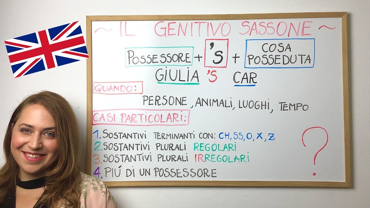 IL GENITIVO SASSONE _Corso di Inglese