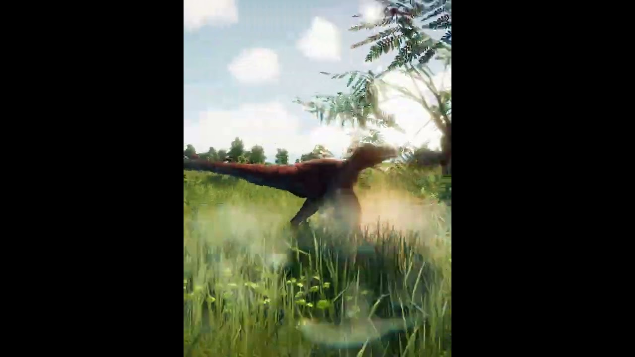 Pyroraptors working together to hunt a Torosaurus - Jurassic World Evolution 2 JWE2 