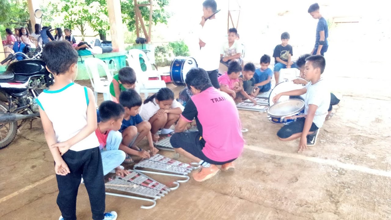 4th day off practice Barangay San Miguel baungon Bukidnon elementary school @nanasvlog3904