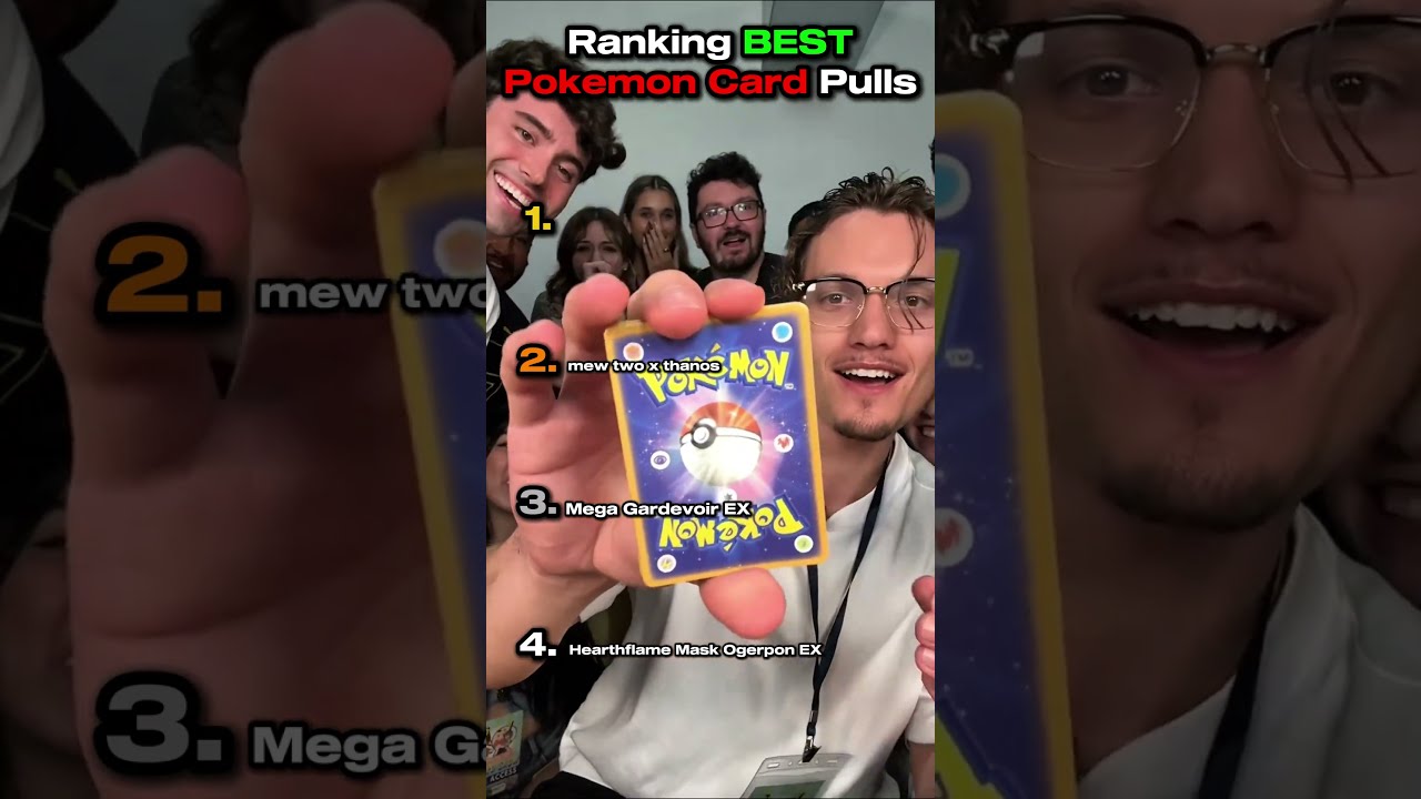 Ranking the BEST Pokemon Card Pulls