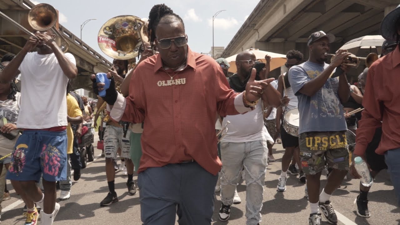 New Orleans Second Line | Ole & Nu Style Fellas 2025 | Downtown Brass Band Blow Out!