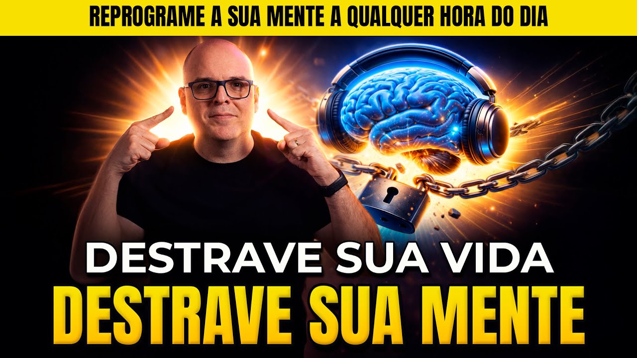 🎧 BASTA OUVIR | REPROGRAMAÇÃO MENTAL PARA QUEM SENTE QUE A VIDA TRAVOU