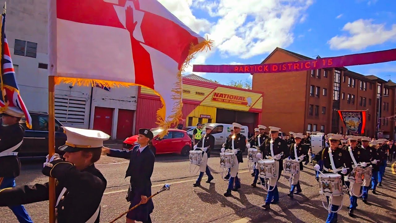 Mourne Young Defenders flute band Kilkeel - Glasgow Boyne Celebrations  6thJuly 2024