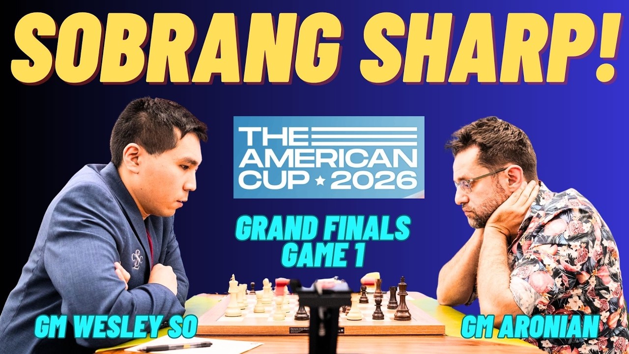 ANG PANDUROG NA ATAKE NI WESLEY! DAMI BRILLIANT IDEA! So vs Aronian! American Cup 2026  GAME 1