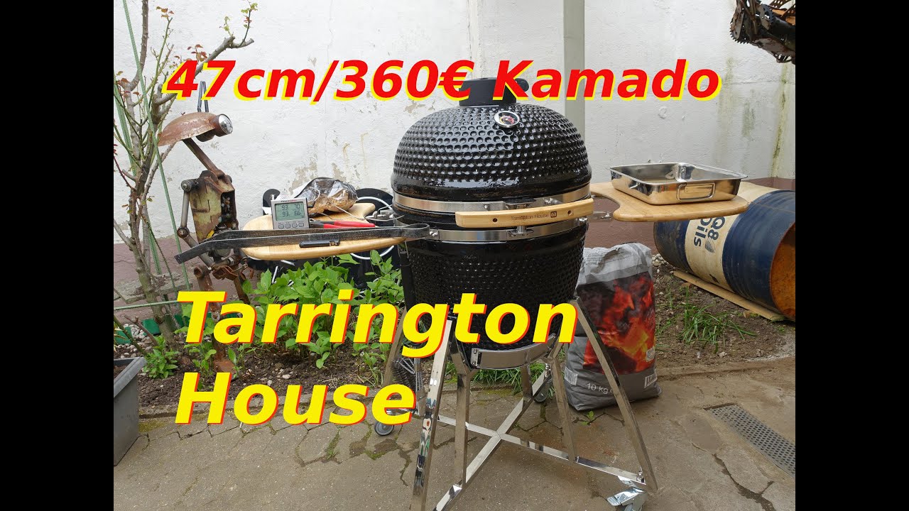 Tarrington House Kamado aus der Metro Unboxing, anheizen und drunken Chicken