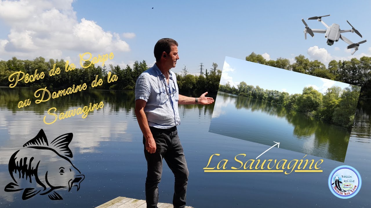 Pêche de la carpe au domaine de la Sauvagine pour vous Carpistes