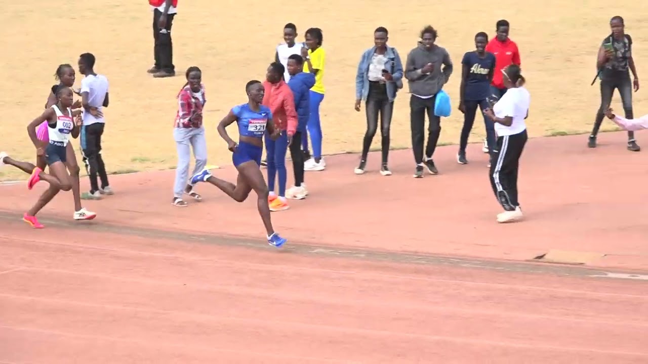 Townhall Time Trial Held By Coach Bitok 800M Women Hit 2