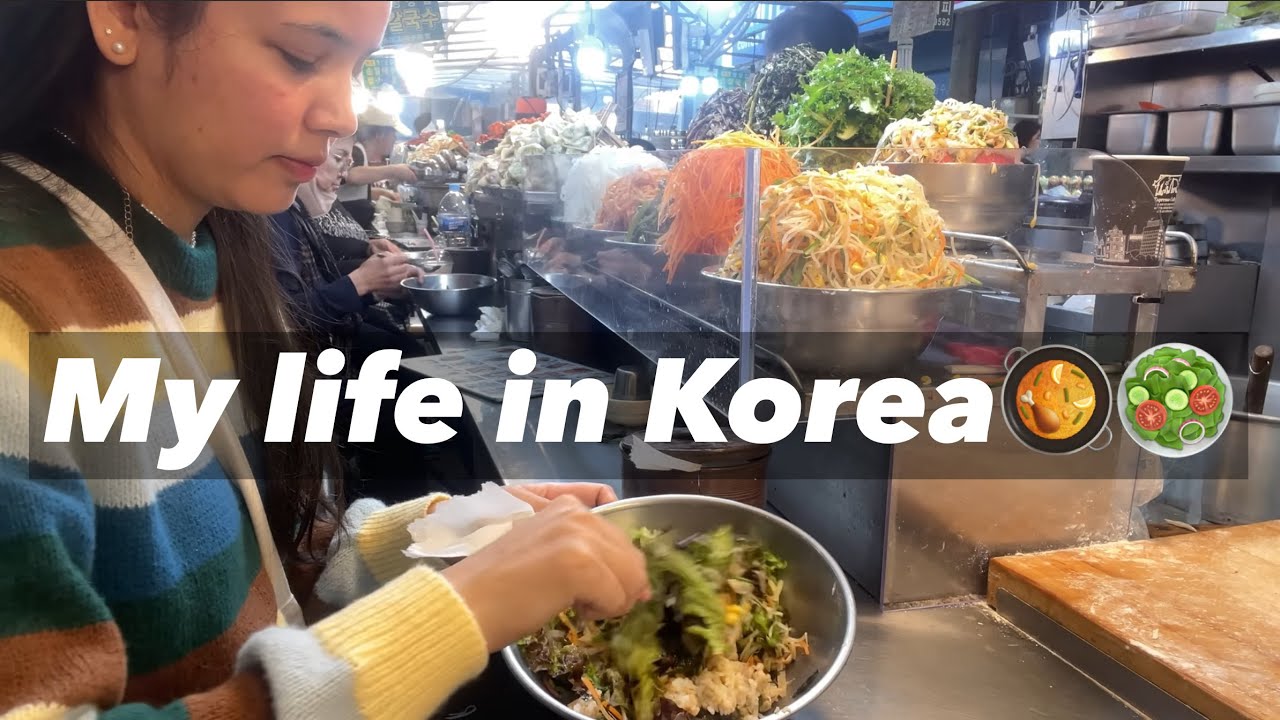 Korean Local Market Food Mukbang 🥙🌭🥪| (Gwangjang Market)