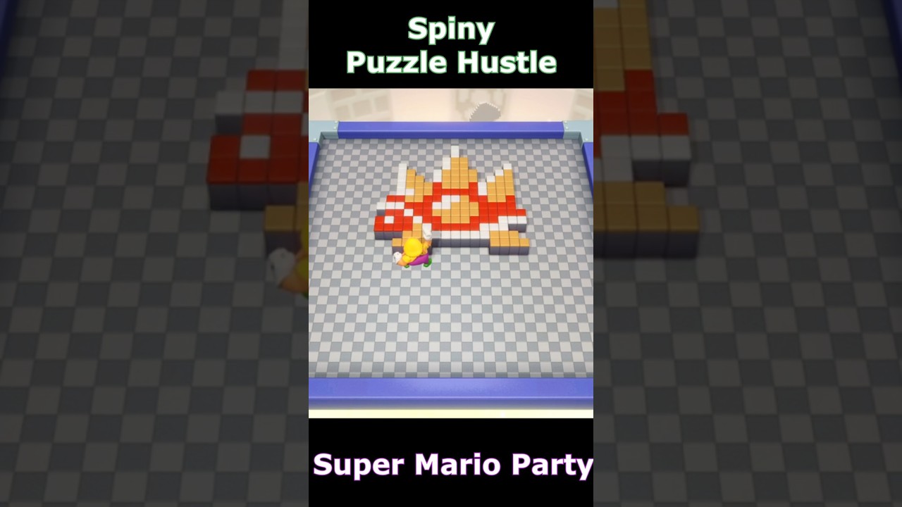 Super Mario Party Puzzle Hustle Stage 10 Spiny   #supermarioparty  #supermario #puzzlehustle