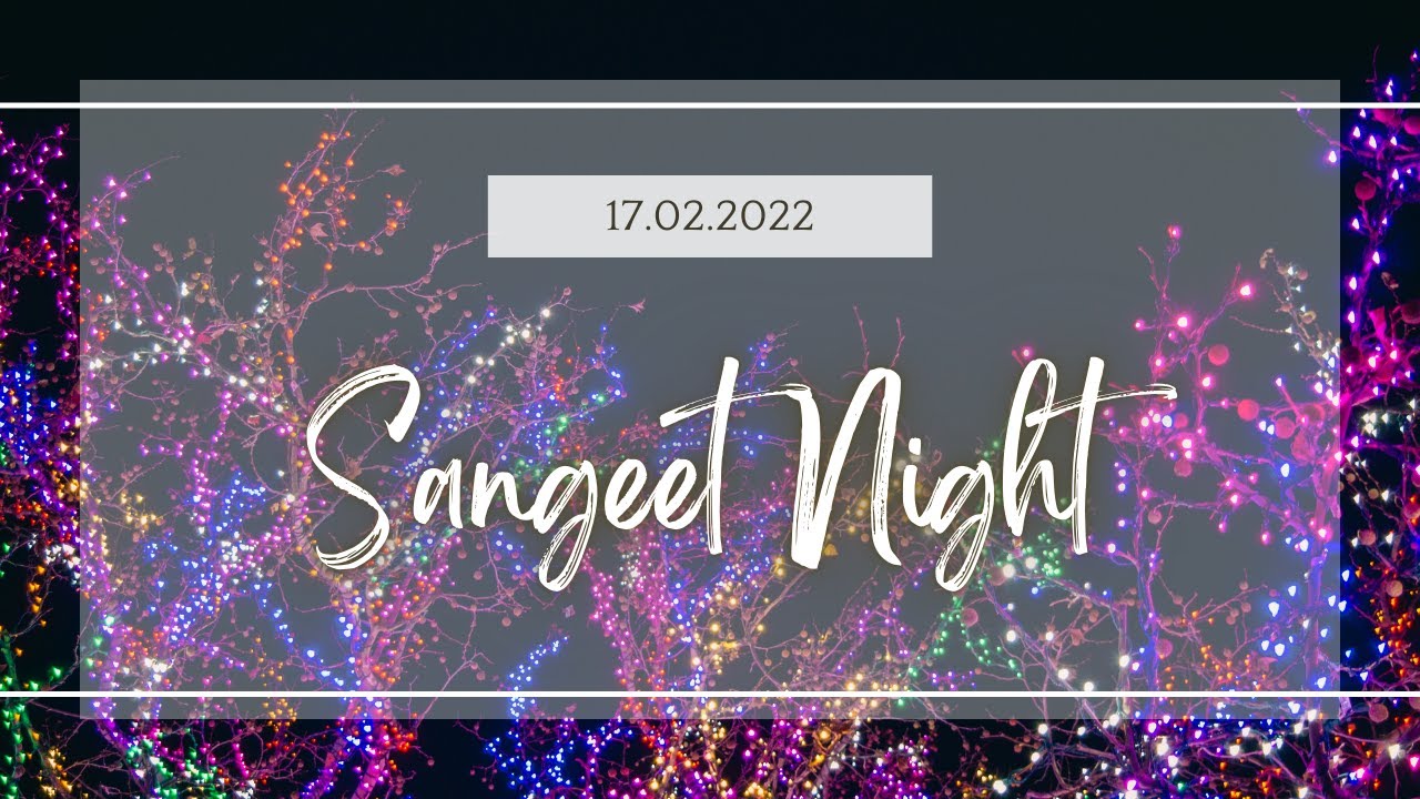 Mansi Sangeet Night // Vaishnavi // 17.02.2022 // Sultanpur @Chitra Studio