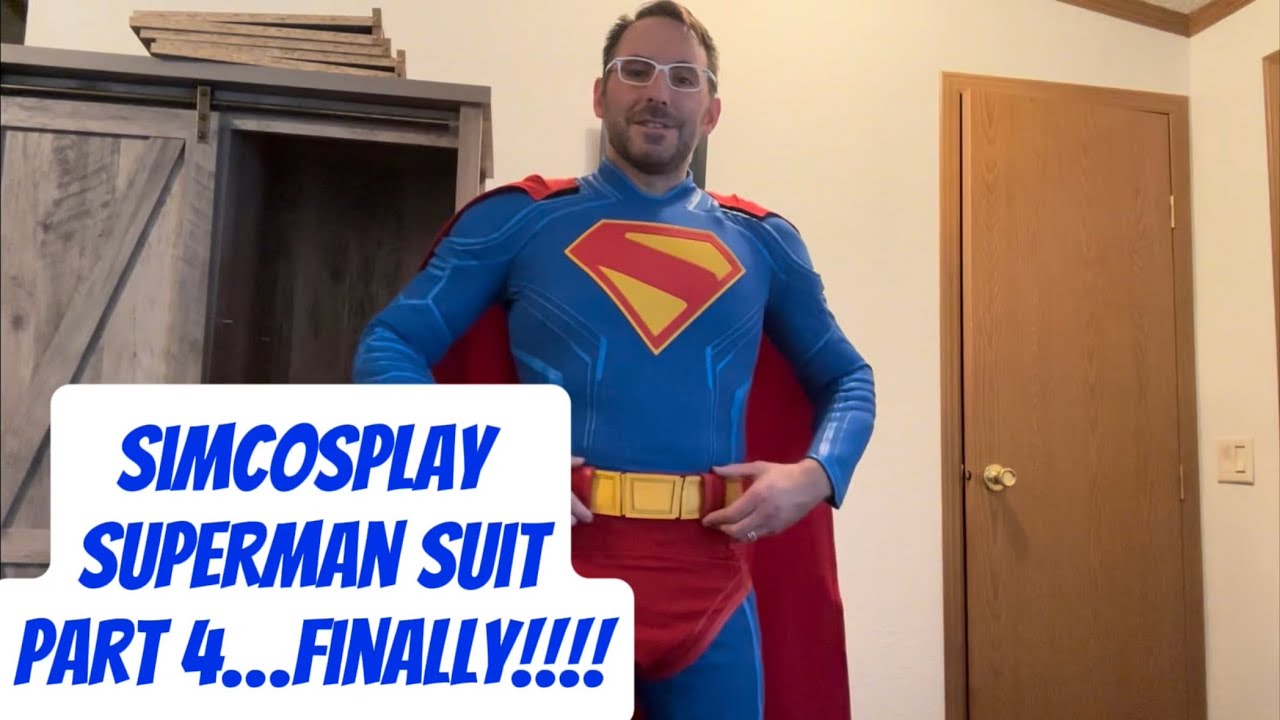 Костюм Супермена от Simcosplay, часть 4 #косплей #супермен