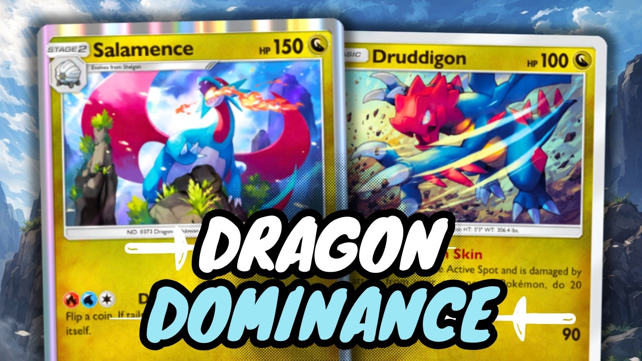 TOP OF THE FOOD CHAIN! | NEW Salamence & Druddigon Deck(TCG Pocket)