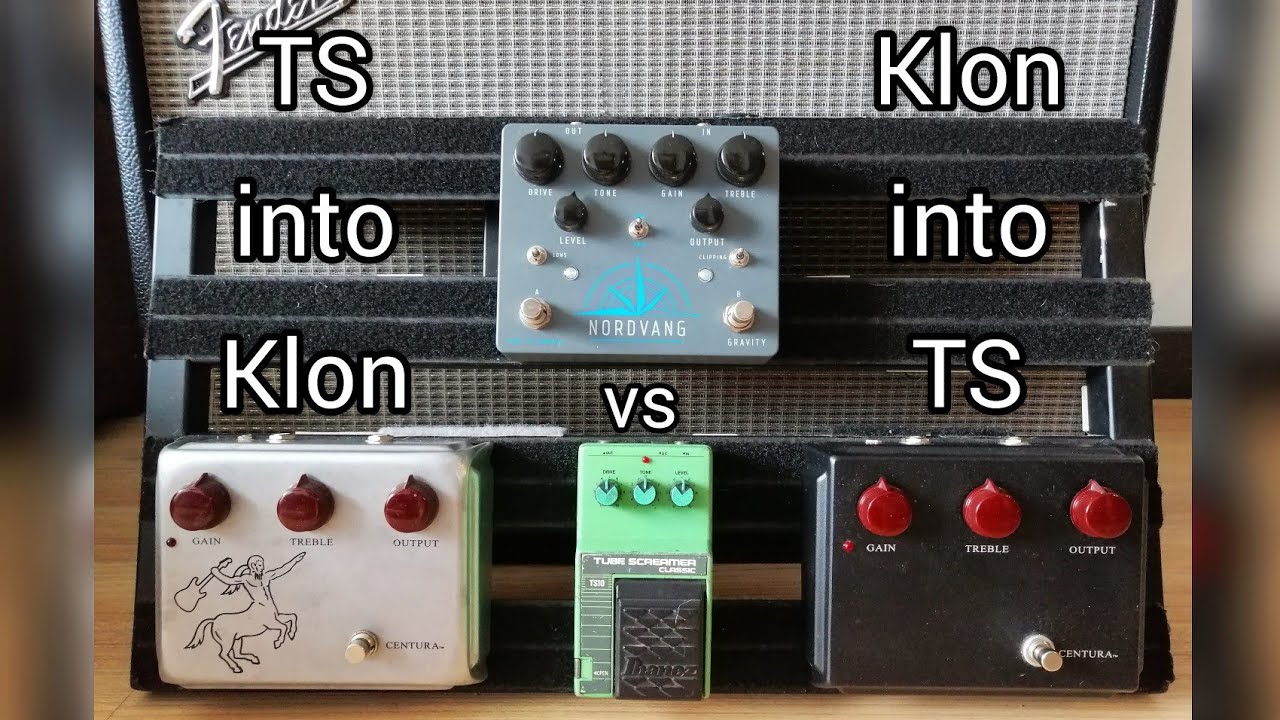 John Mayer Tones: Klon into TS or TS into Klon?