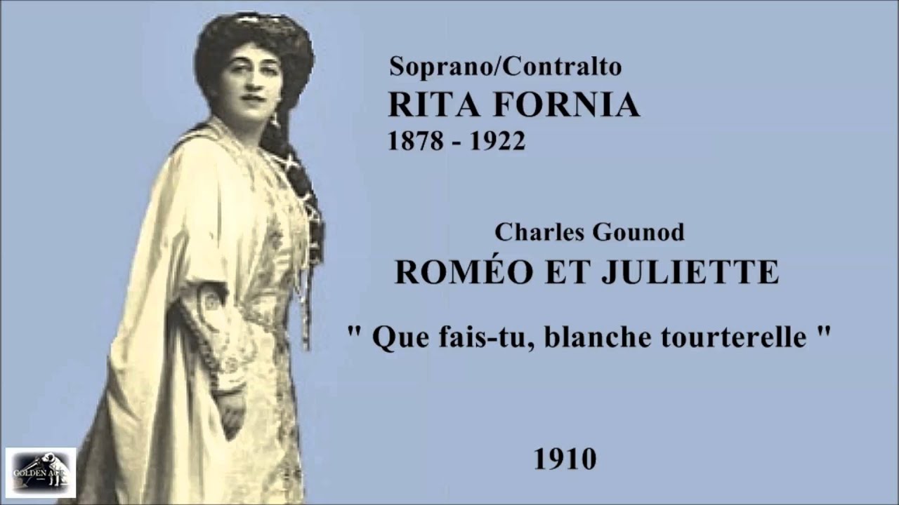 Soprano/Contralto RITA FORNIA - Roméo et Juliette 