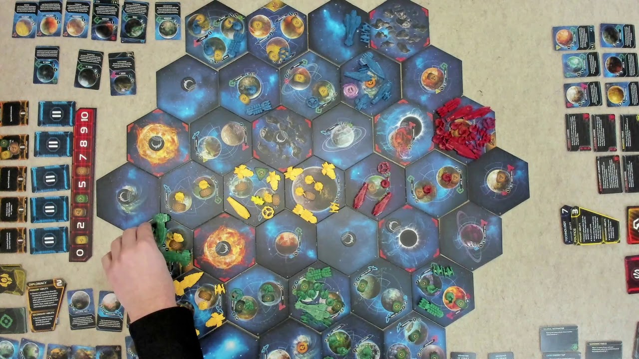 Group Play - Twilight Imperium IV Prophecy of Kings w/ 4 Players Part 2