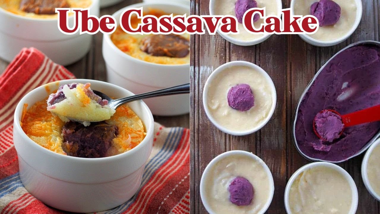 Ube Cassava Cake