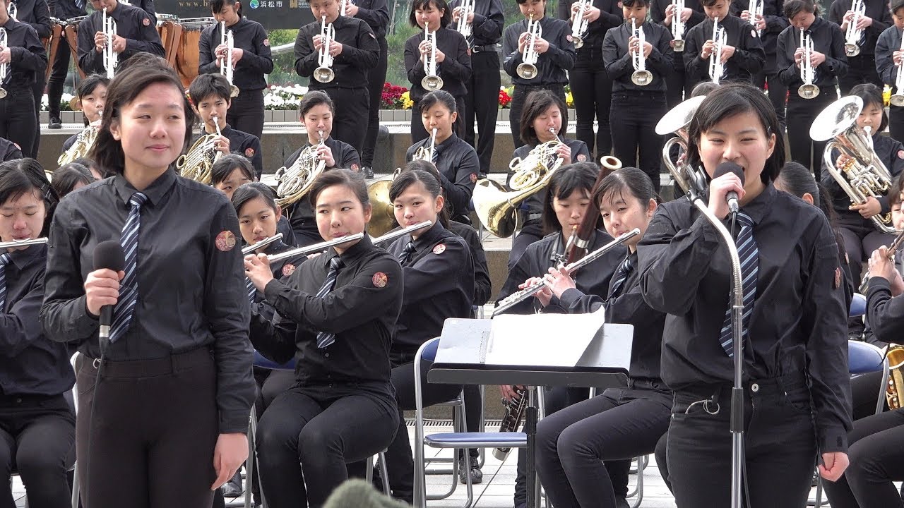 市立柏高校「テキーラ　他」2019浜松吹奏楽大会