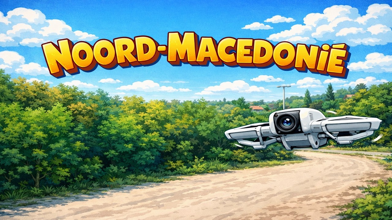 114 - Dronebeelden (11) - Noord-Macedonië.