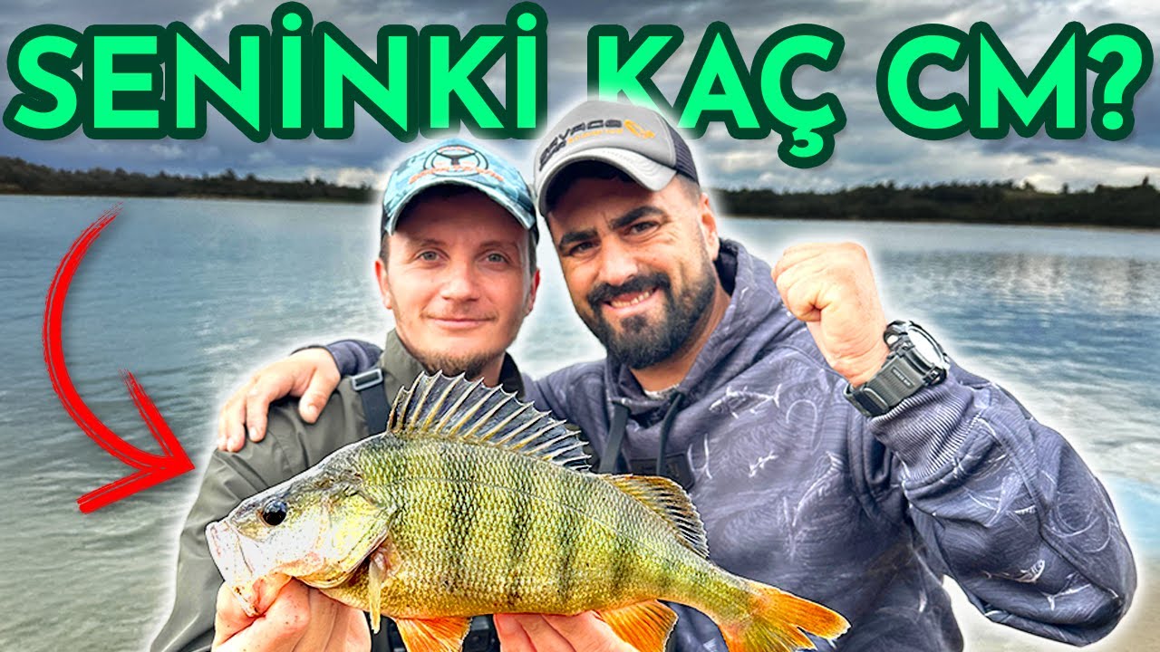 SAVAŞ DURSUN İLE TROFE PERCH AVI / SENİNKİ KAÇ CM ? 