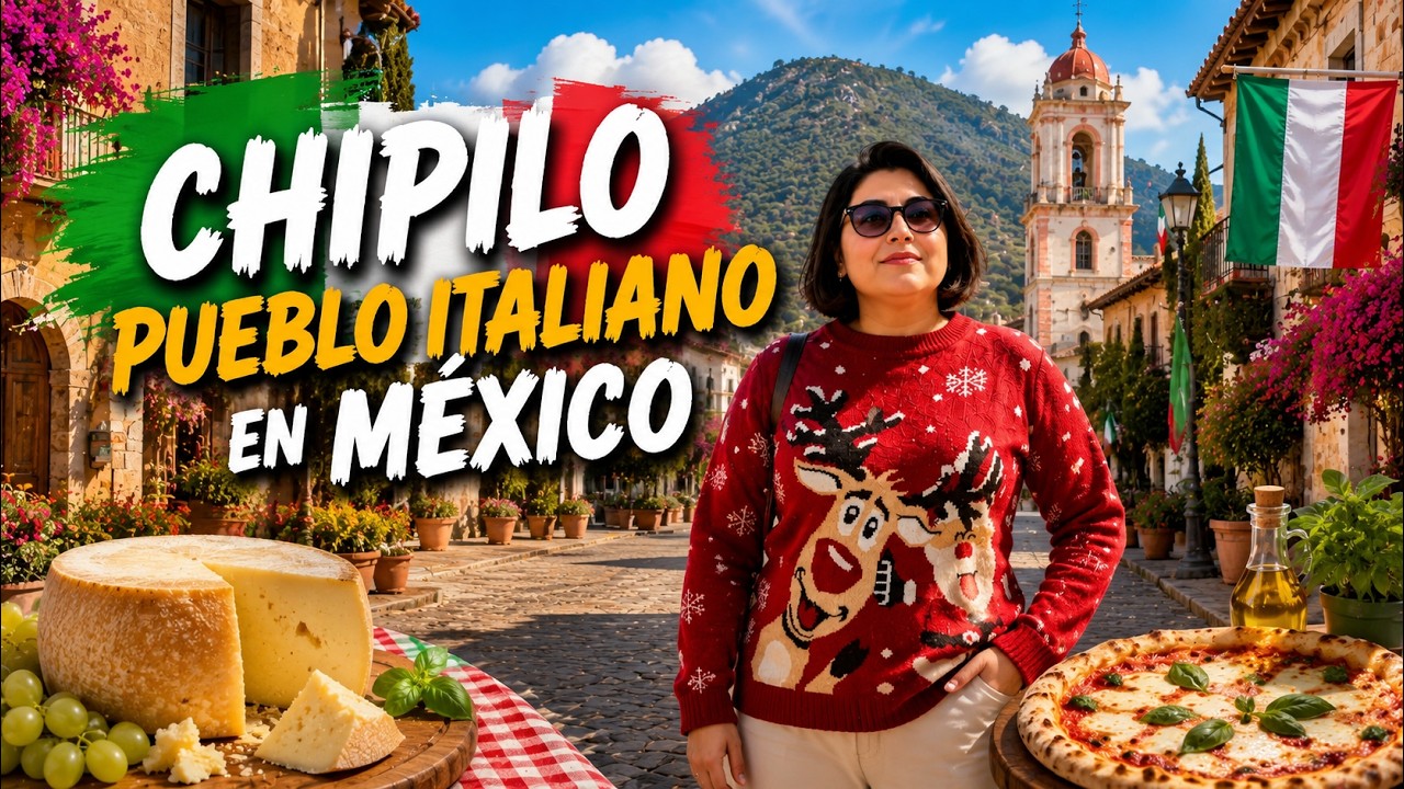 CHIPILO | PUEBLO ITALIANO EN MÉXICO | PUEBLA 4K | EVA LAURA