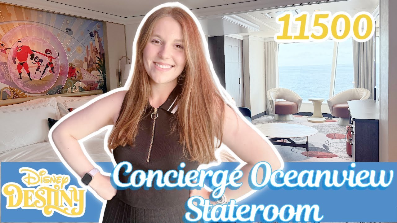 Каюта Disney Destiny Concierge Family Oceanview Stateroom | Полный обзор каюты 11500 | Тематика «...