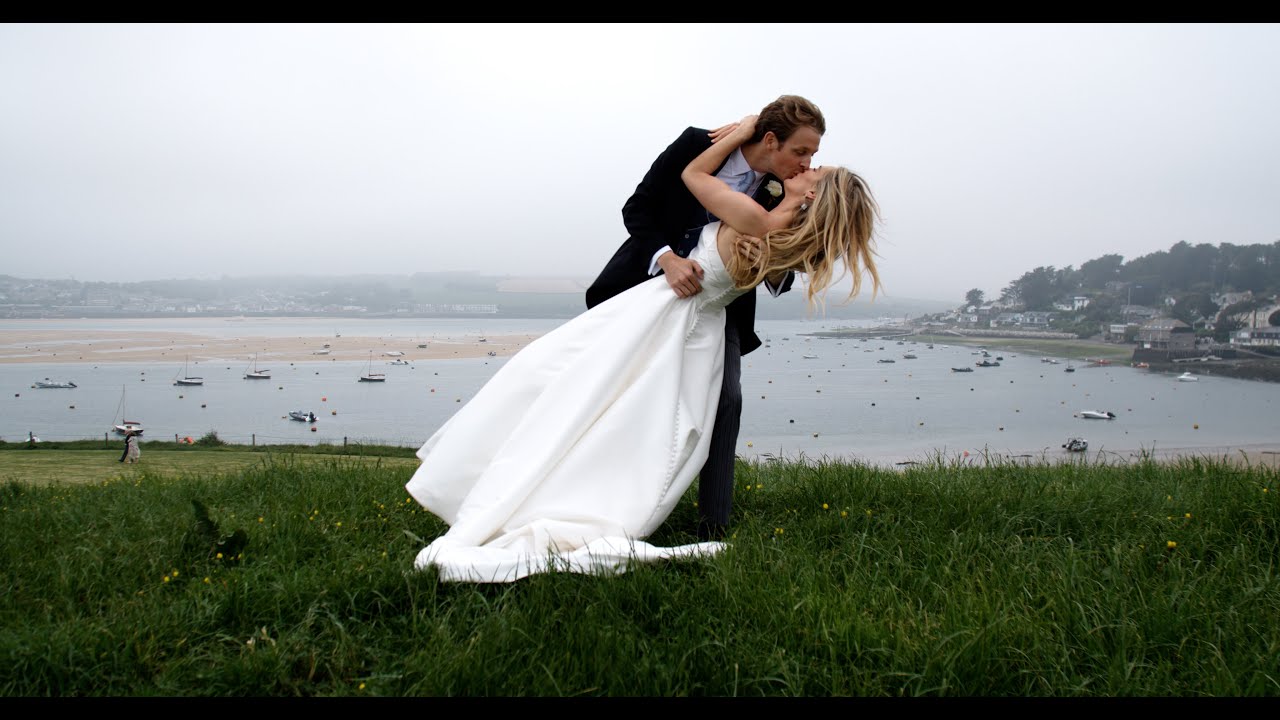 Harriet & Rory in Rock, Cornwall