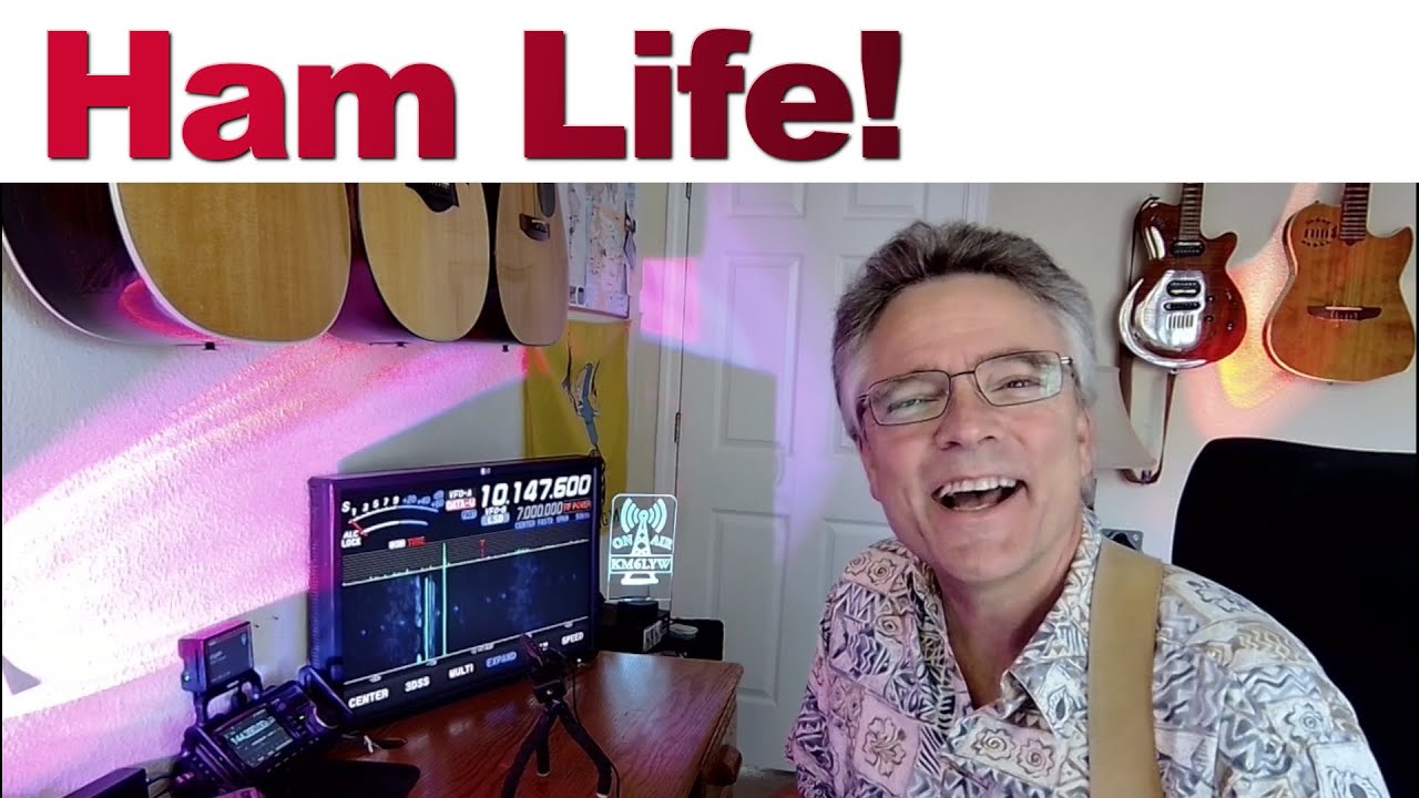 A Day in the Life of a Ham Radio Operator!  How I use Amateur Radio.