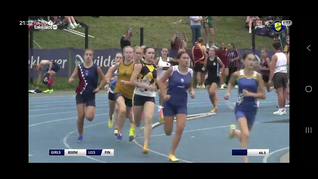 Leandri Pretorius 800m qualify for World U20 Champs 2:08:43