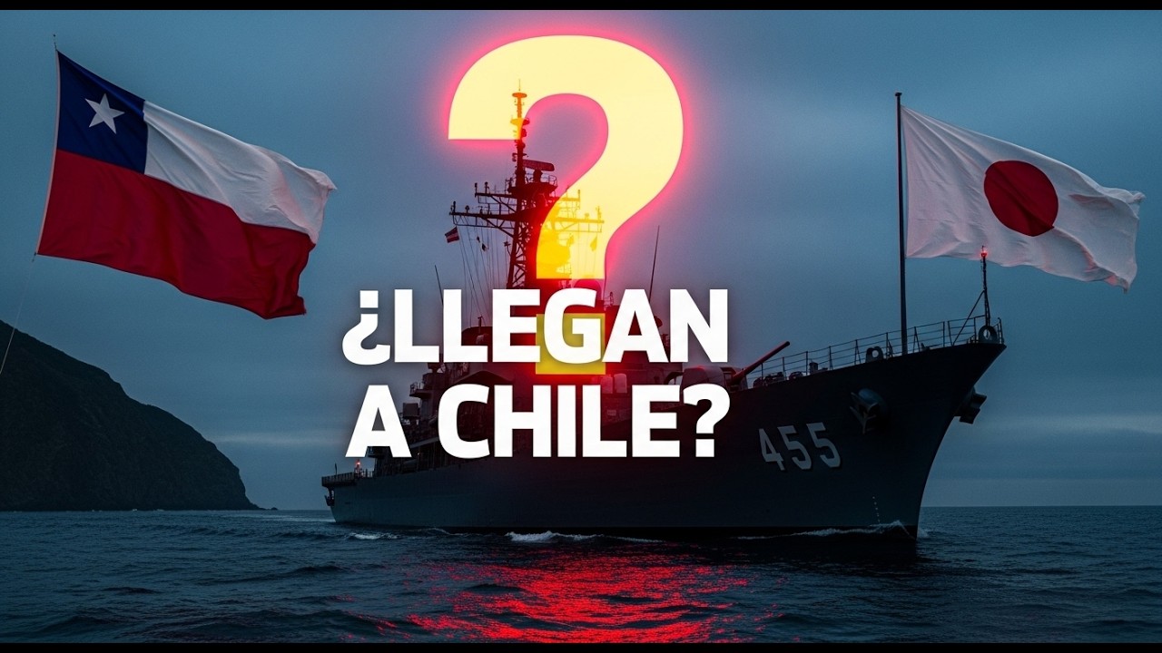 ¿Japón arma a Chile? podría entregar destructores a Chile ⚓
