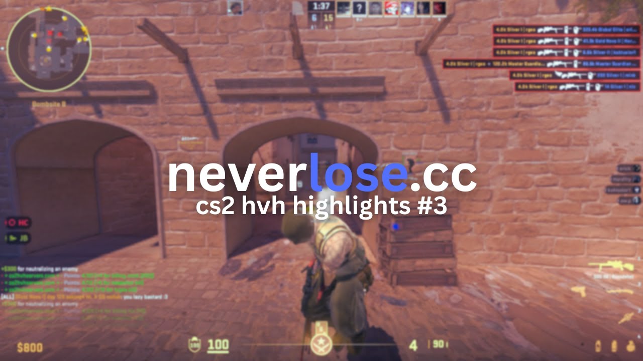 #cs2 hvh highlights ft. neverlose.cc #3 [dominating everyone]