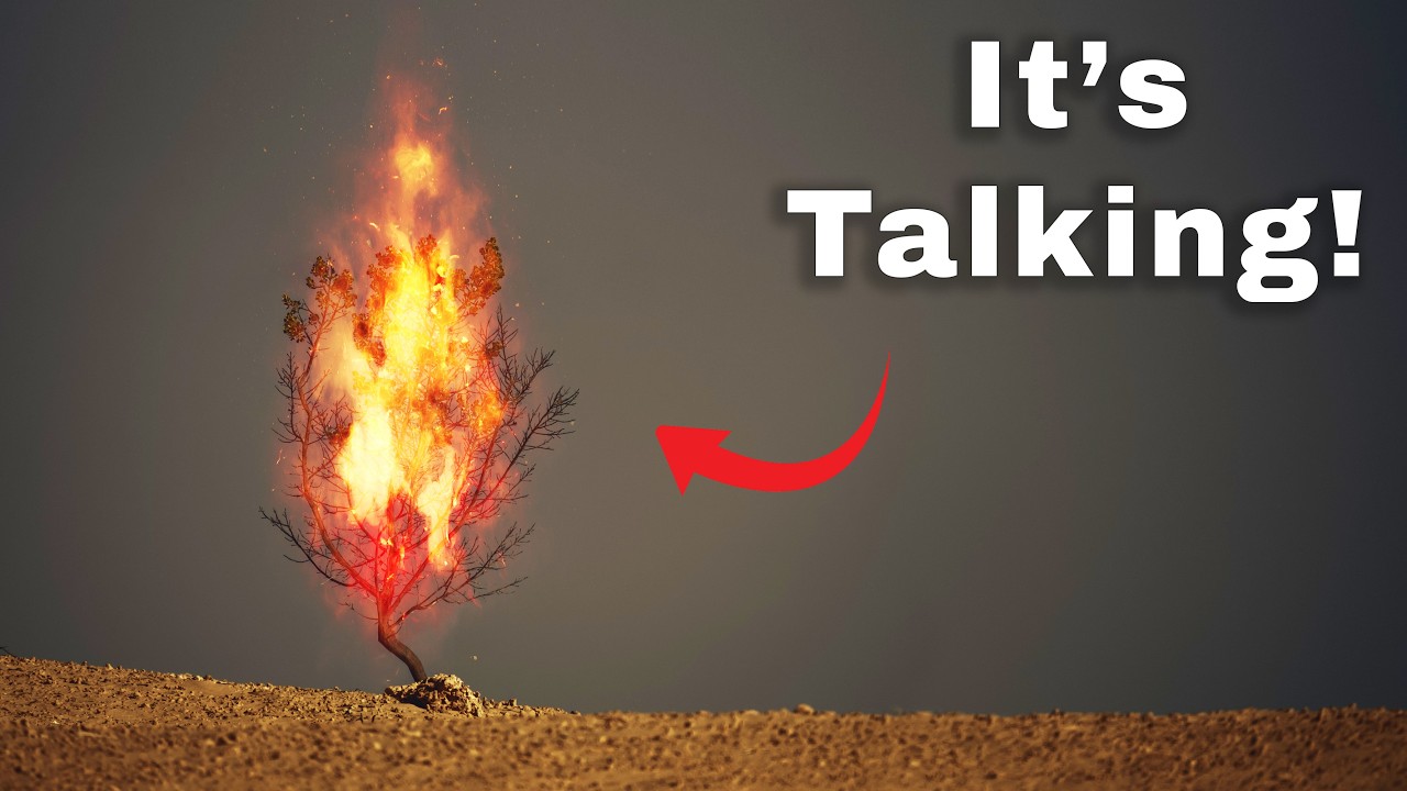 Can A Burning Bush Talk In Real Life?