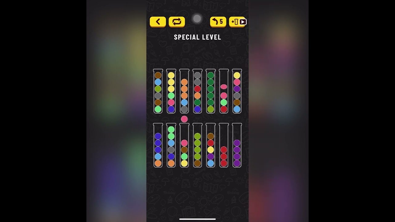 Ball Sort Special Level (after Level 6790)