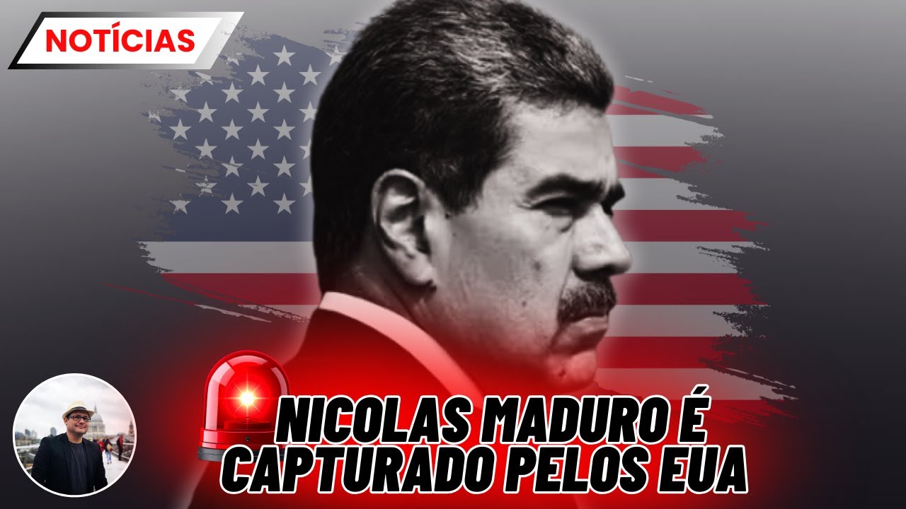 🌎 NICOLÁS MADURO e sua  ESPOSA FORAM CAPTURADOS INFORMOU o PRESIDENTE dos EUA DONALD TRUMP