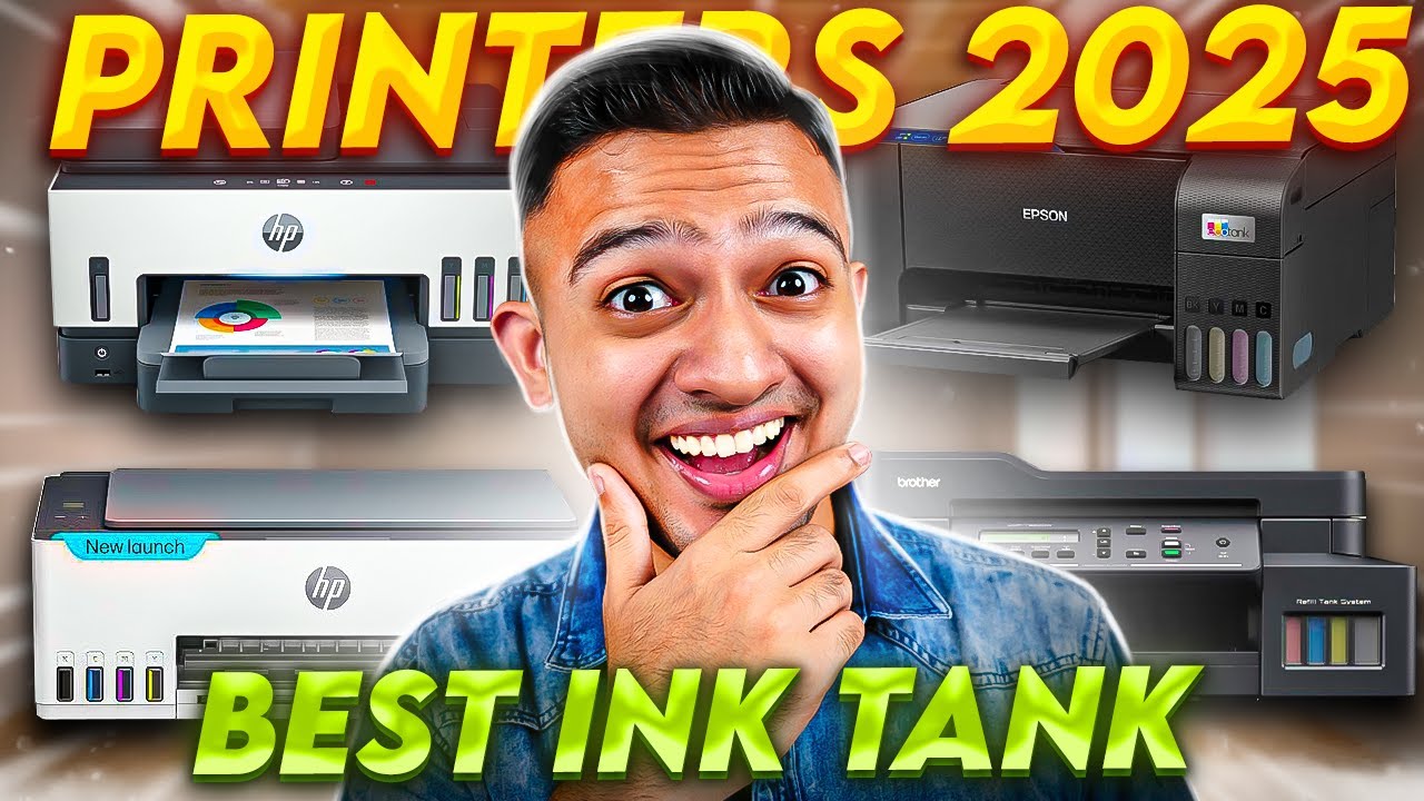 Best Ink Tank Printer 2025⚡️All-In-One Ink Tank Printers Under Every Budget !! 🔥