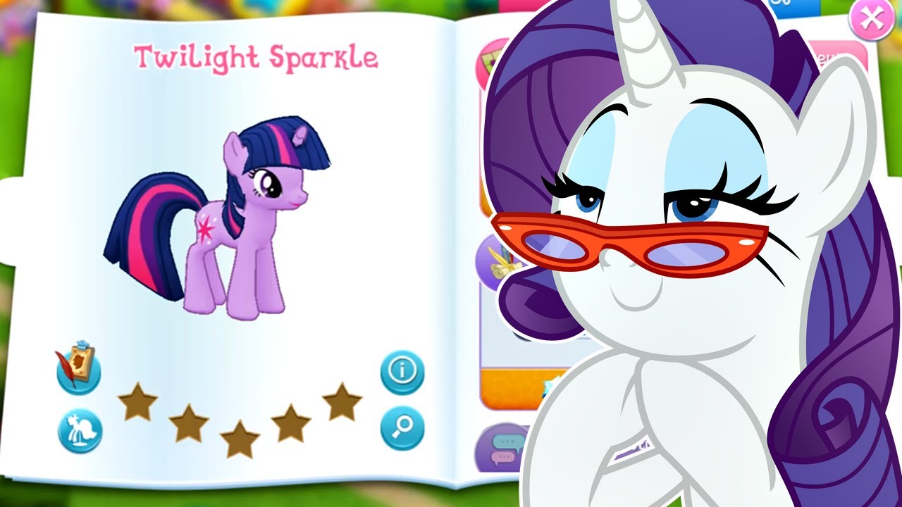 JOGANDO MLP PRINCESA MÁGICA PELA PRIMEIRA VEZ #LuliRarity