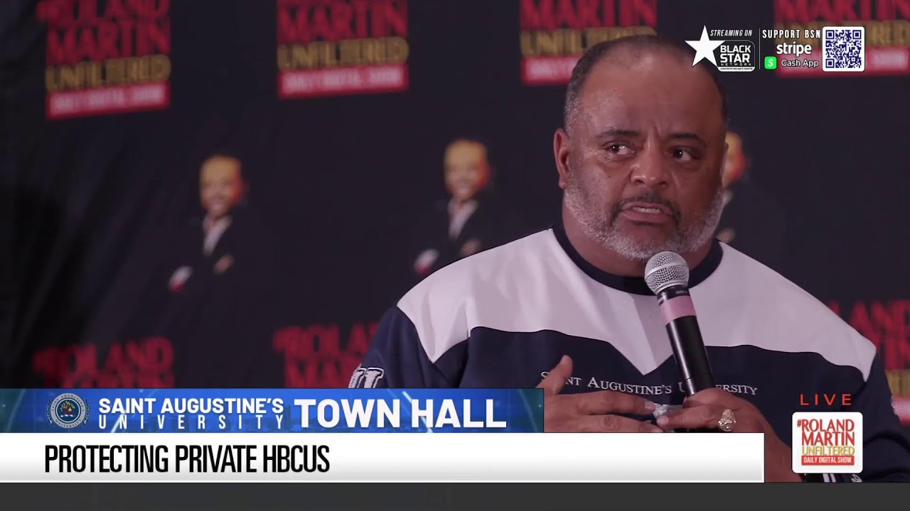 WATCH! Saint Augustine's Town Hall | #RolandMartinUnfiltered #BlackStarNetwork